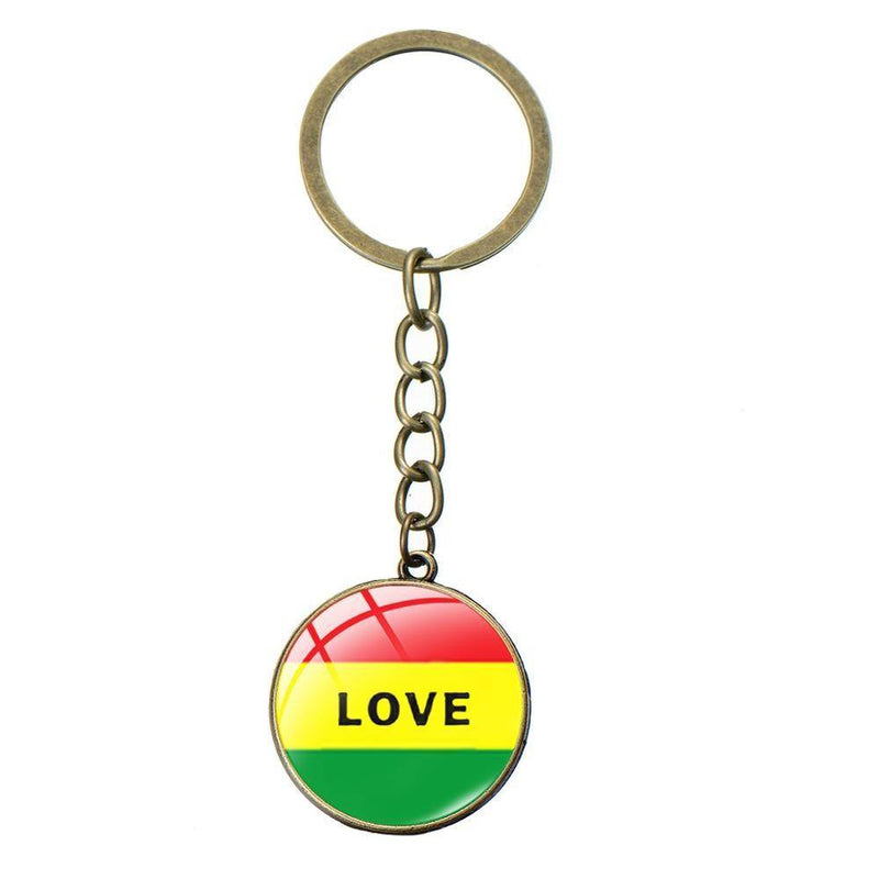 Porte clef Rasta 25 | Rasta Lion