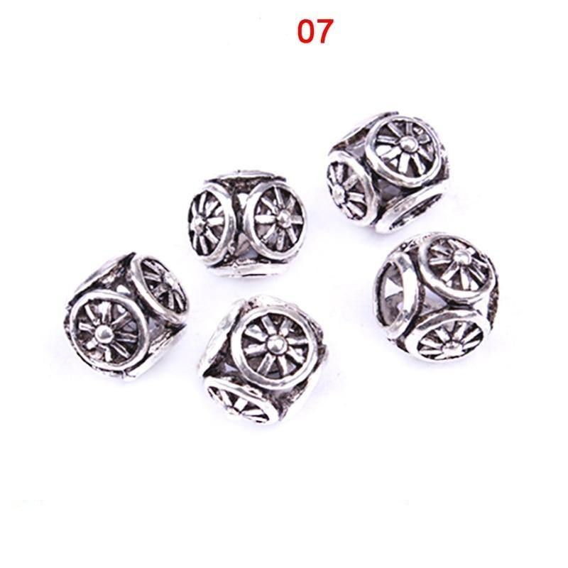 Perles Cheveux Métal Variantes 7 | Rasta-Lion
