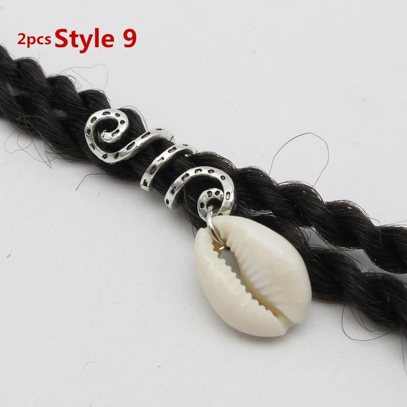 Bague Bijoux Dreadlocks Coquillage Porcelaine. | Rasta-Lion