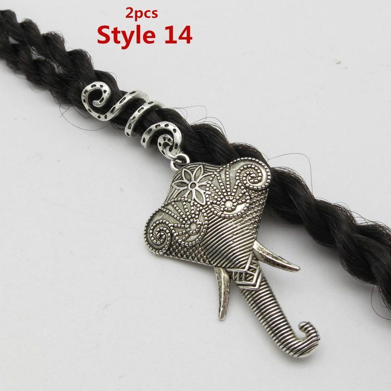 Bague Bijoux Dreadlocks Elephant Indien | Rasta-Lion