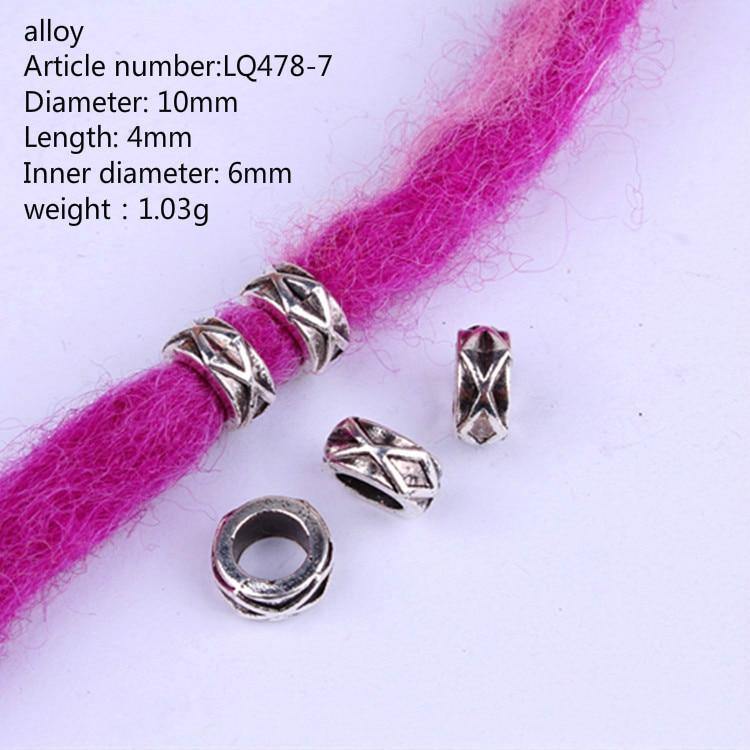 Bijoux dreadlocks 5 Pcs viking5 | Rasta Lion