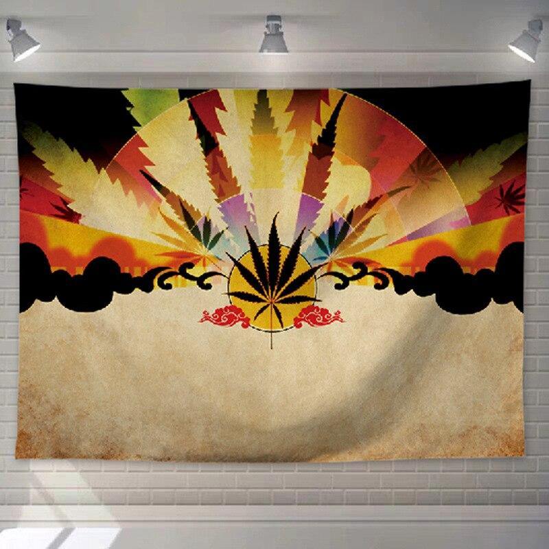 Tenture Rastafari arc en ciel | Rasta Lion
