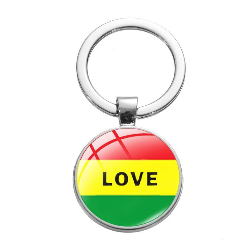 Porte clef Rasta love | Rasta Lion