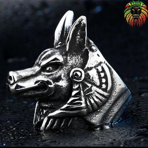 bague animaux Anubis | Rasta Lion