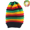Bonnet A rayures Rasta pour dreadlocks | Rasta Lion