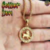 Collier pendentif Lion avec chaine assortie | Rasta-Lion