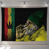 Tenture Rastafari Homme avec bonnet | Rasta-Lion