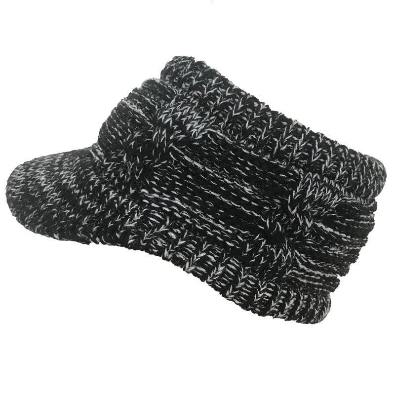 Casquette Laine Femme Ouverte noir et blanc | Rasta-Lion