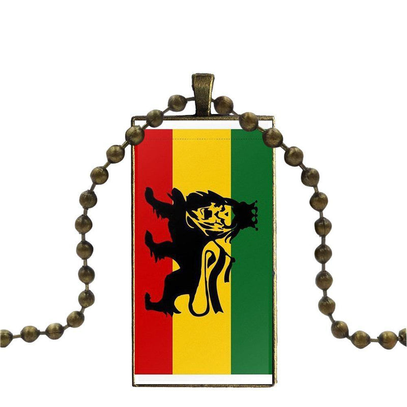 Collier Lion Rasta Jah rastafari | Rasta-Lion