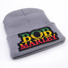 Bonnet Bob Marley Unisex, gris | Rasta-Lion™ - La Boutique Rasta.