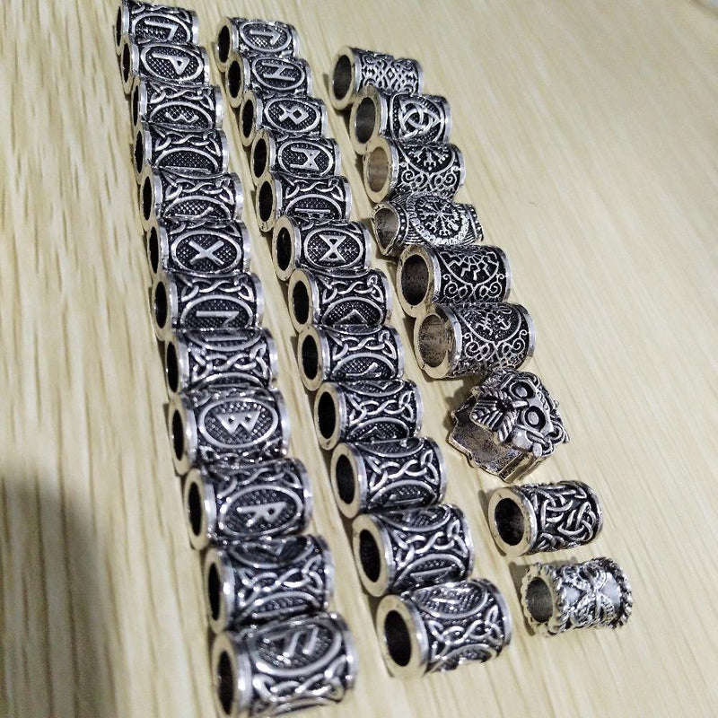 Collection Perles Cheveux Viking | Rasta Lion