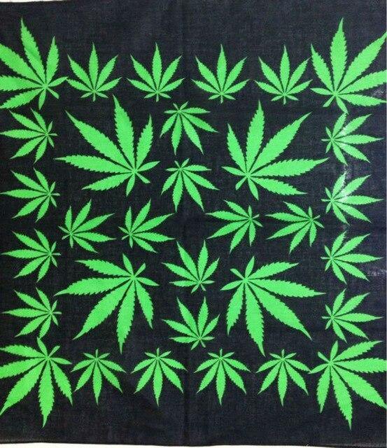 Bandana Rasta Chanvre noir et vert | Rasta Lion
