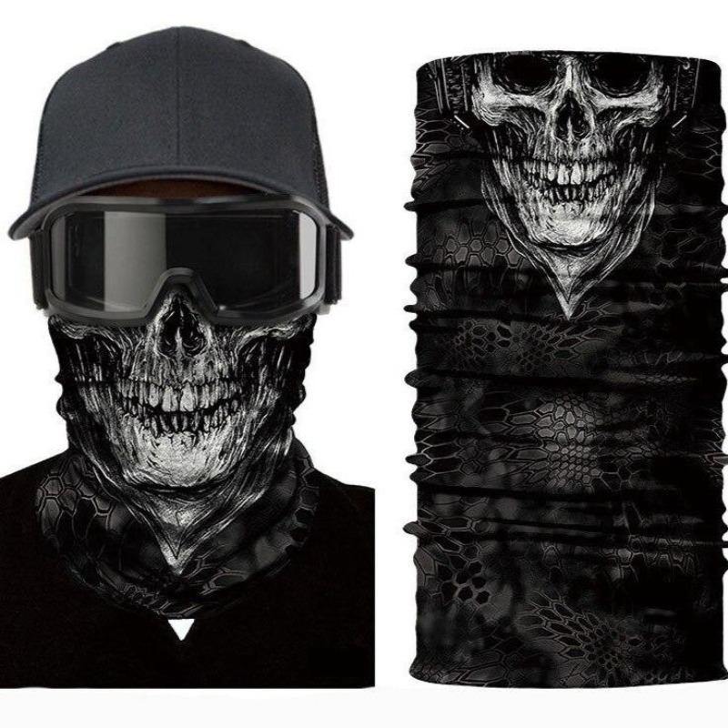 Bandana tube tête de mort | Rasta Lion