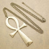 Collier Croix D'ankh vintage avec chaine | Rasta-Lion™
