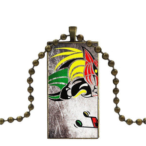 Collier Lion Rasta reggae | Rasta-Lion