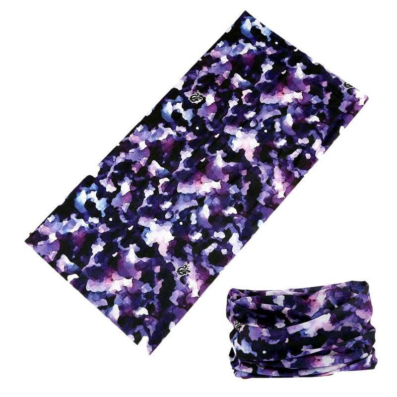 Bandana tube camouflage violet | Rasta Lion