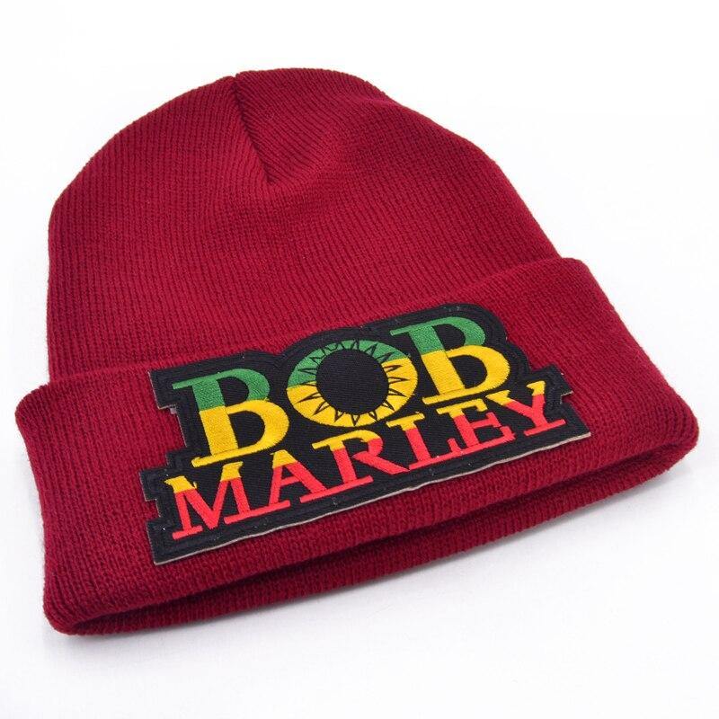 Bonnet Bob Marley Unisex, rouge | Rasta-Lion™ - La Boutique Rasta.