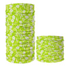Bandana tube fleur verte et blanche | Rasta Lion