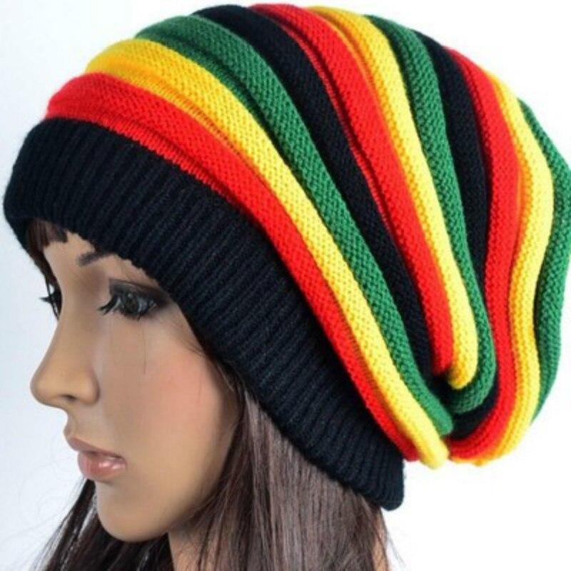 Bonnet Rasta pour dreadlocks vert jaune rouge noir | Rasta Lion