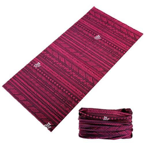 Bandana tube etnique rouge | Rasta Lion