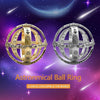 Bague astronomique 2019 Hot Creative Astronomical Sphere Ball Rings Cosmic Finger Ring Complex Rotating Variable Form Pendant Ring Jewelry Gift | Rasta-Lion™ : Magasin Rasta en Ligne