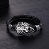 Bracelet Rasta tête de Lion Cuire | Rasta-Lion™ : Magasin Rasta en Ligne