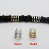 Bijou perle pour dreadlocks metal | Rasta Lion