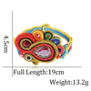 Bracelet Rasta Ethnique dimentions | Rasta-Lion™