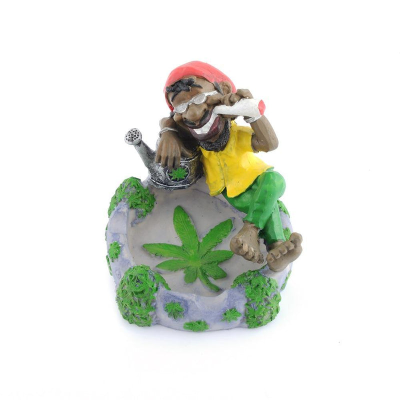 Cendrier Rasta Jardinier vue de dessus | Rasta-Lion