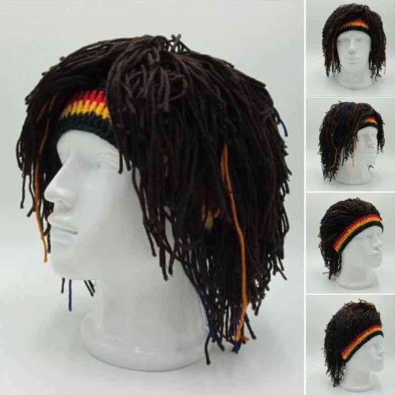 Bonnet Rasta avec Dreadlocks profile droite | Rasta-Lion
