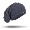 Bonnet Rasta en Laine Uni gris | Rasta-Lion