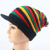 Bonnet avec Visiere Rasta (Unisex) | Rasta-Lion - La Boutique Rasta.