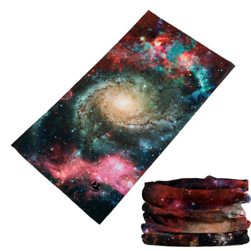 Bandana tube nébuleuse rouge | Rasta Lion