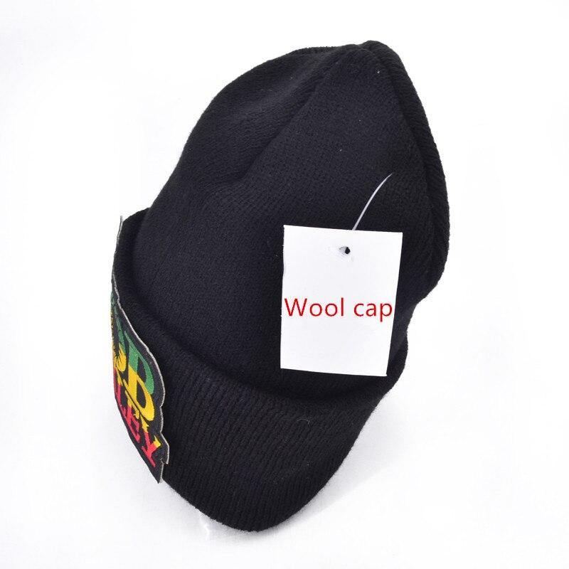 Bonnet Bob Marley Unisex, vue de côté | Rasta-Lion™ - La Boutique Rasta.