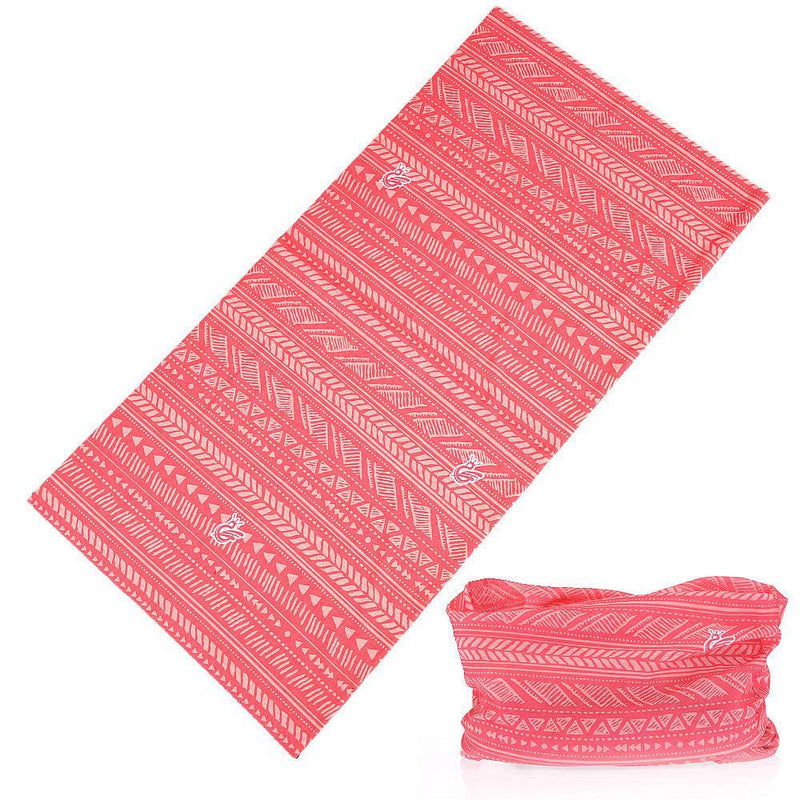 Bandana tube ethnique rose | Rasta Lion