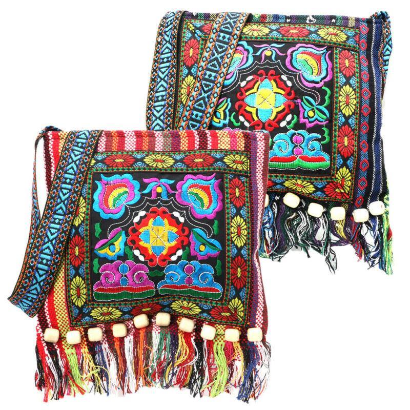 Sac ethnique brodé avec franges | Rasta Zion