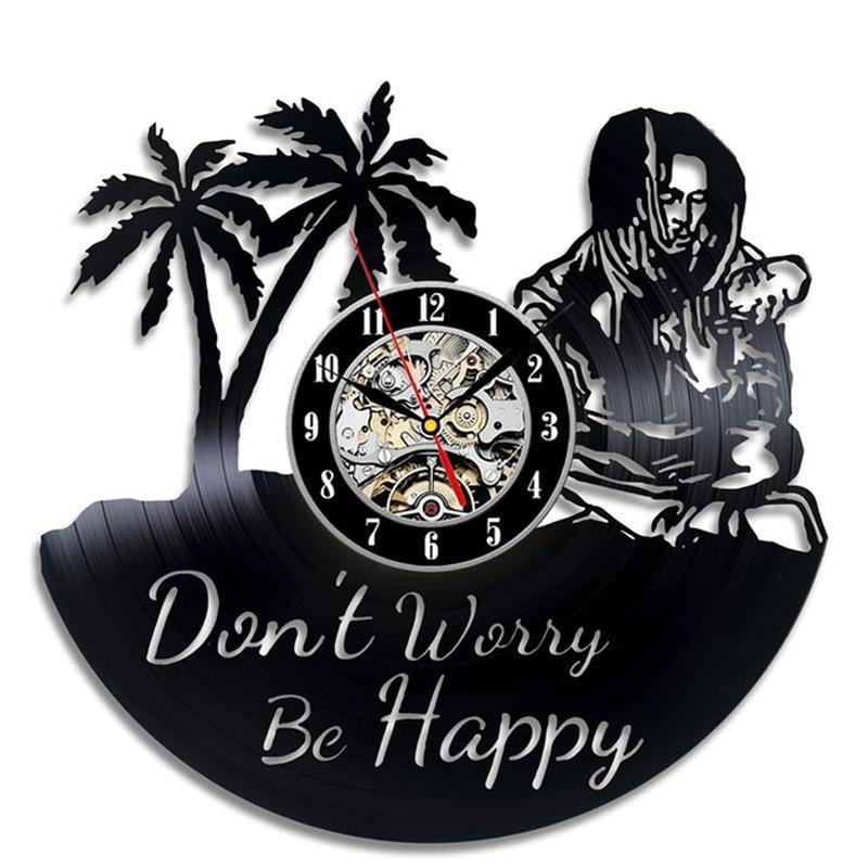 Horloge Bob Marley cocotier | Rasta-Lion