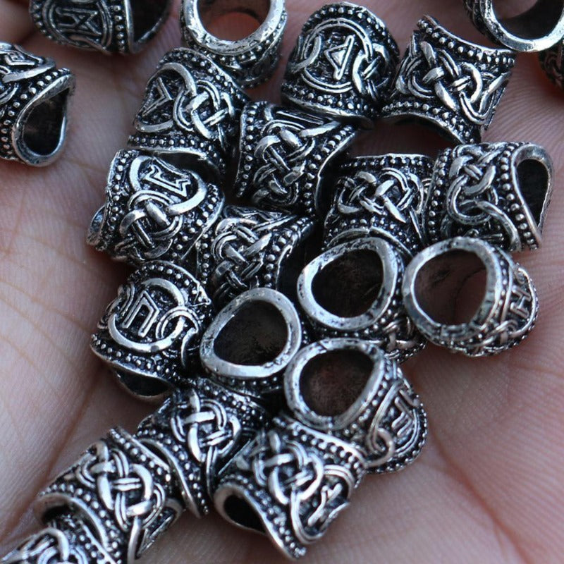 Perles Cheveux Viking pour dreadlocks | Rasta-Lion