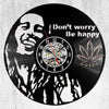 Horloge Bob Marley don't worry be happy | Rasta-Lion