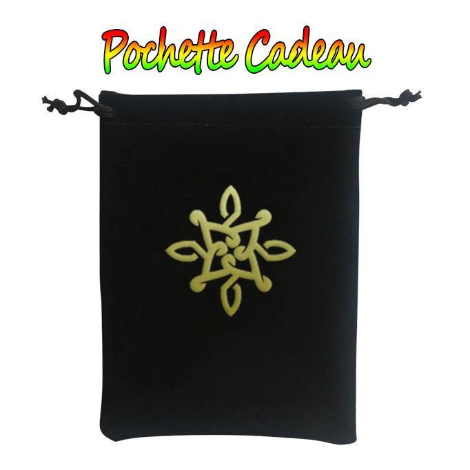 Pendentif croix d'ankh Pochette cadeau | Rasta-Lion