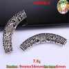 Bijoux dreadlocks tube métal 6MM par 5Pcs | Rasta Lion