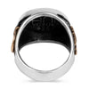Bague sceau de Salomon vue de l'intérrieur | Rasta-Lion