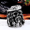 Bague rasta Pirate tête de mort | Rasta-Lion