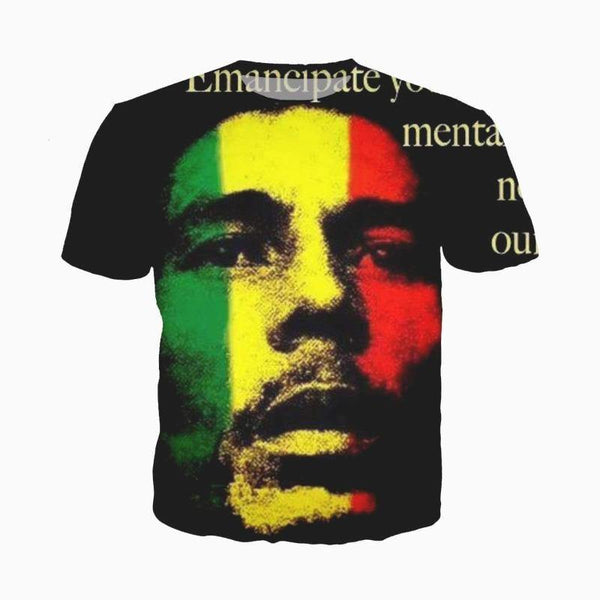 T-shirt Bob Marley " Redemption Song" | Rasta-Lion