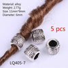 Bijoux dreadlocks 5 Pcs Viking4  | Rasta Lion