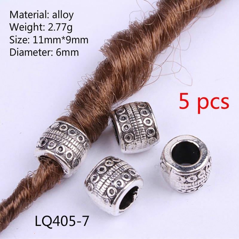 Bijoux dreadlocks 5 Pcs Viking4  | Rasta Lion
