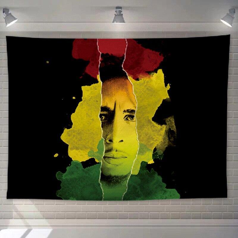 Tenture Rastafari Afrique | Rasta Lion