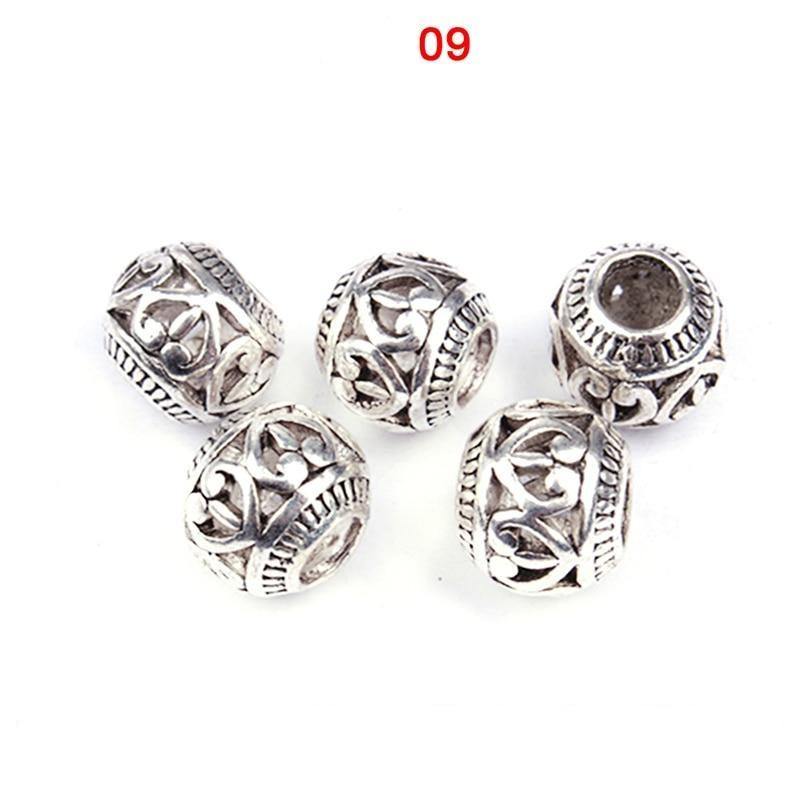 Perles Cheveux Métal Variantes 9 | Rasta-Lion
