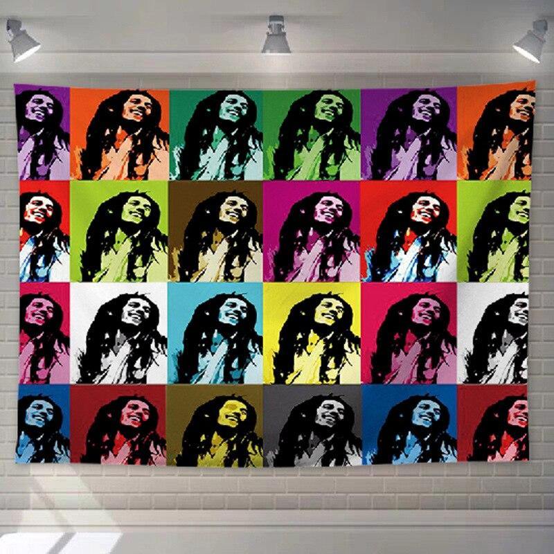 Tenture Rastafari caneva Bob Marley | Rasta Lion