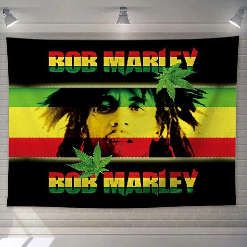 Tenture Rastafari Bob Marley 4 | Rasta Lion